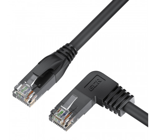 Greenconnect RJ45(m) - RJ45(m) Cat. 5e 2м чёрный