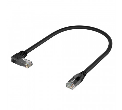 Greenconnect RJ45(m) - RJ45(m) Cat. 5e 0.5м чёрный