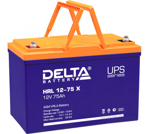 Delta UPS HRL 12-75 X (12V / 75Ah)