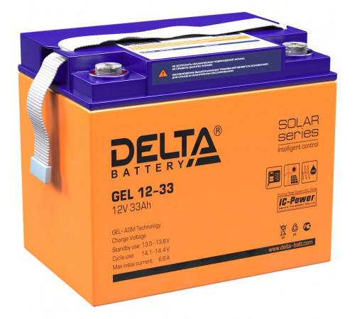 Delta GEL 12-33 (12V / 33Ah)