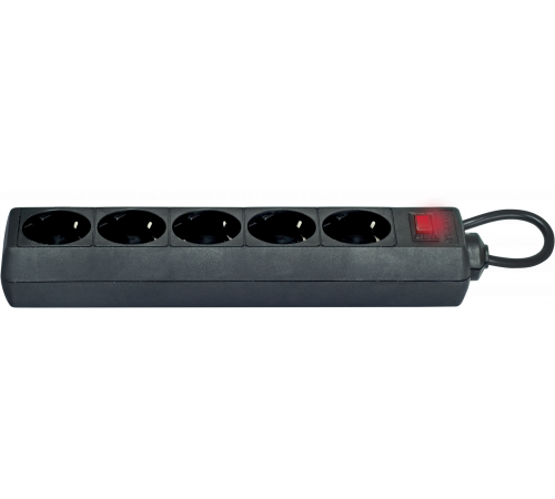Defender ES 5 Black (5 м, 5 розеток)
