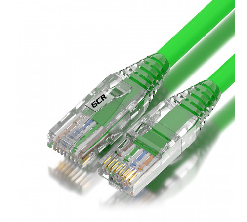 Greenconnect RJ45(m) - RJ45(m) Cat. 5e UTP  1.5м зеленый