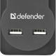 Defender DFS 753 (3 м, 5 розеток)