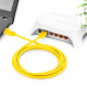 Greenconnect RJ45(m) - RJ45(m) Cat. 5e U/UTP PVC 0.3м жёлтый