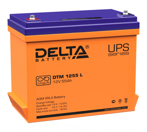 Delta UPS DTM 1255 L (12V / 55Ah)