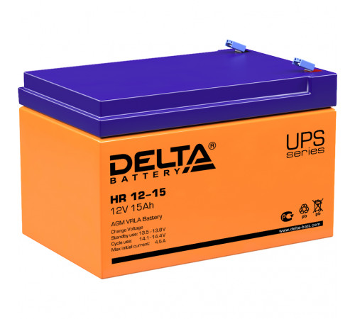 Delta UPS HR 12-15 (12V / 15Ah)