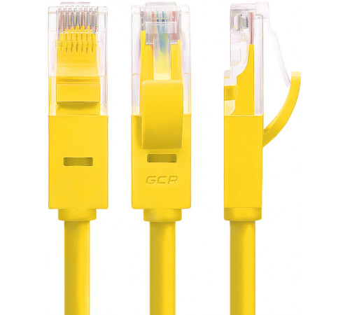 Greenconnect RJ45(m) - RJ45(m) Cat. 5e U/UTP PVC 5м жёлтый