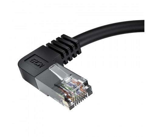 Greenconnect RJ45(m) - RJ45(m) Cat. 5e 2м чёрный