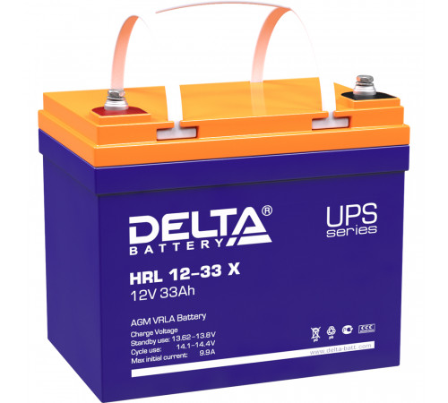 Delta UPS HRL 12-33 X (12V / 33Ah)