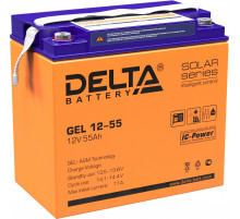 Delta GEL 12-55 (12V / 55Ah)