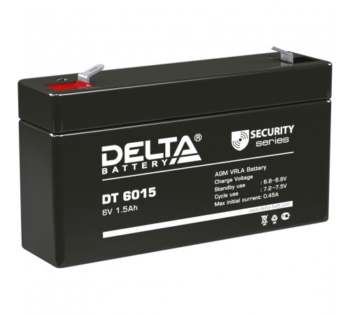 Delta DT 6015 (6V / 1.5Ah)