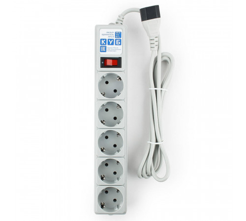 Power Cube B (1.9 м, 5 розеток)