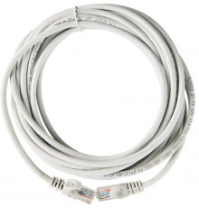 ITK RJ45(m) - RJ45(m) Cat. 5e U/UTP PVC 10м серый