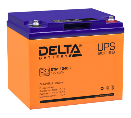 Delta UPS DTM 1240 L (12V / 40Ah)