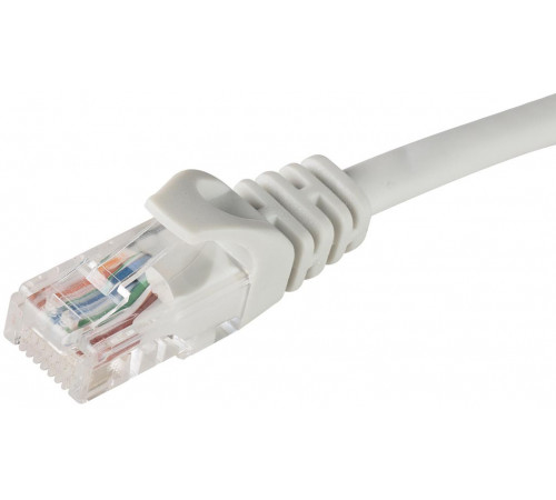 ITK RJ45(m) - RJ45(m) Cat. 5e U/UTP LSZH 3м серый