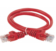 ITK RJ45(m) - RJ45(m) Cat. 5e U/UTP PVC 5м красный