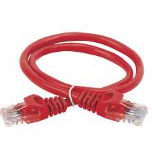 ITK RJ45(m) - RJ45(m) Cat. 5e U/UTP PVC 5м красный