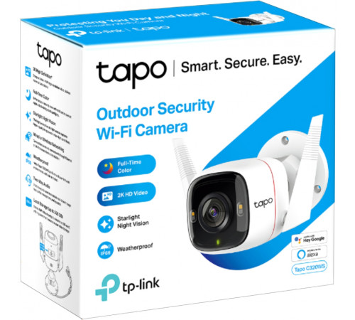 Камера видеонаблюдения IP уличная Tp-Link Tapo C320WS