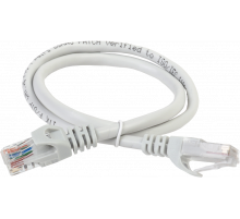 ITK RJ45(m) - RJ45(m) Cat. 5e U/UTP PVC 5м серый