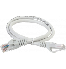 ITK RJ45(m) - RJ45(m) Cat. 5e U/UTP PVC 5м серый