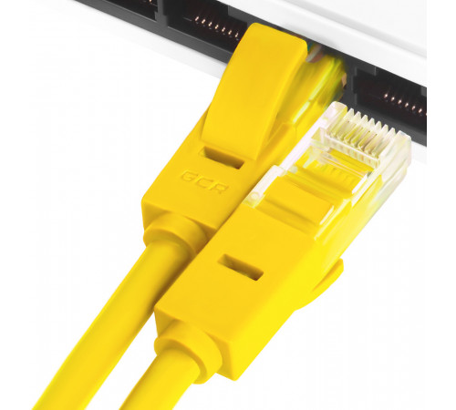 Greenconnect RJ45(m) - RJ45(m) Cat. 5e U/UTP PVC 2м жёлтый
