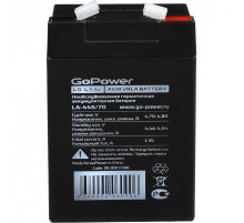 GoPower LA-445/70 (4V / 4.5Ah)