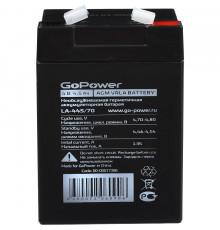 GoPower LA-445/70 (4V / 4.5Ah)