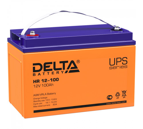 Delta UPS HR 12-100 (12V / 100Ah)