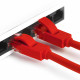 Greenconnect RJ45(m) - RJ45(m) Cat. 5e U/UTP PVC 10м красный