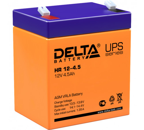 Delta UPS HR 12-4.5 (12V / 4.5Ah)