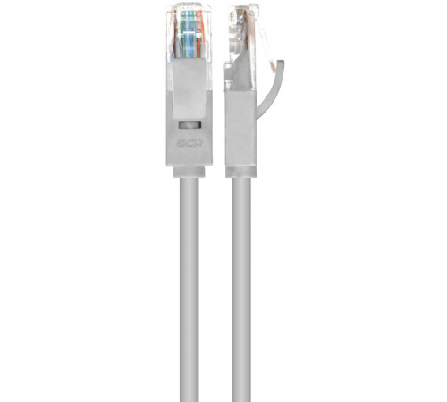 Greenconnect RJ45(m) - RJ45(m) Cat. 5e U/UTP PVC 0.1м серый