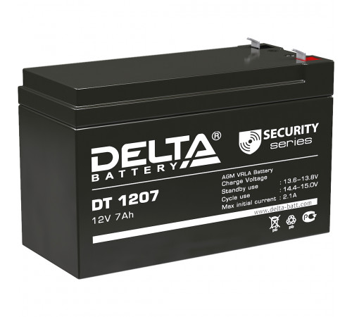 Delta DT 1207 (12V / 7Ah)