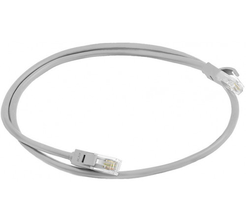 Greenconnect RJ45(m) - RJ45(m) Cat. 5e U/UTP PVC 0.1м серый