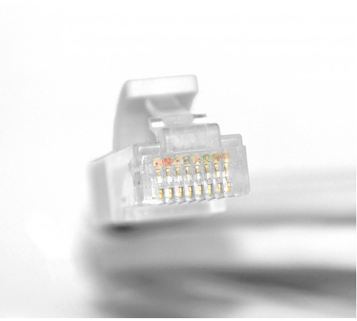 Greenconnect RJ45(m) - RJ45(m) Cat. 5e U/UTP PVC 0.1м серый