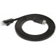 Greenconnect RJ45(m) - RJ45(m) Cat. 6 U/UTP PVC 5м чёрный