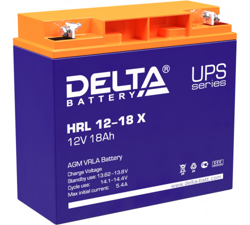 Delta UPS HRL 12-18 X (12V / 18Ah)