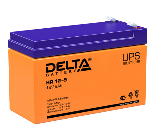Delta UPS HR 12-9 (12V / 9Ah)