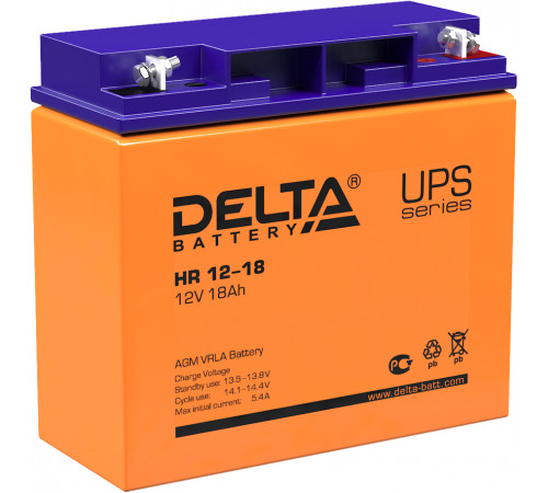 Delta UPS HR 12-18 (12V / 18Ah)