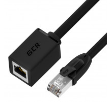 Greenconnect RJ45(m) - RJ45(f) Cat. 6 FTP 1м чёрный