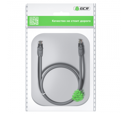 Greenconnect RJ45(m) - RJ45(m) Cat. 6 U/UTP PVC 0.2м