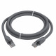 Greenconnect RJ45(m) - RJ45(m) Cat.6 UTP 5м серый