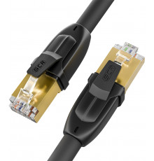 Greenconnect RJ45(m) - RJ45(m) Cat. 7 F/FTP LSZH 0.3м