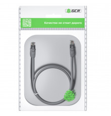 Greenconnect RJ45(m) - RJ45(m) Cat.6 UTP  0.5м серый