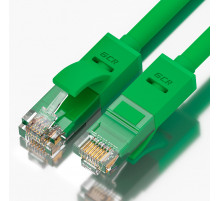 Greenconnect RJ45(m) - RJ45(m) Cat. 5e U/UTP PVC 20м зелёный