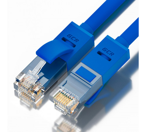 Greenconnect RJ45(m) - RJ45(m) Cat. 5e U/UTP PVC 20м синий