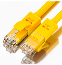 Greenconnect RJ45(m) - RJ45(m) Cat. 5e U/UTP PVC 0.5м жёлтый