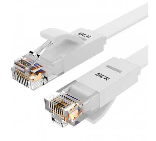 Greenconnect RJ45(m) - RJ45(m) Cat. 6 U/UTP PVC 1.5м белый