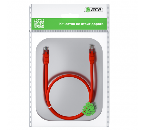 Greenconnect RJ45(m) - RJ45(m) Cat. 6 U/UTP PVC 5м