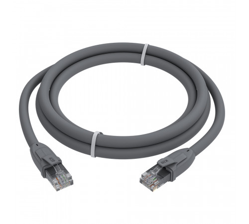 Greenconnect RJ45(m) - RJ45(m) Cat.6 UTP  7.5м серый