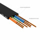 Greenconnect RJ45(m) - RJ45(m) Cat. 6 1.5м чёрный